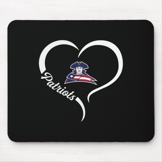 Truman Patriots Logo Halbherz Slogan Hs Mousepad (Vorne)