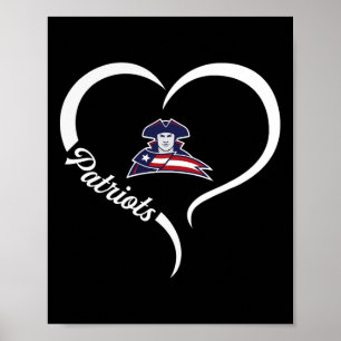 Truman Patriots Logo Halbherz Slogan Hs Poster