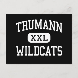 Trumann - Wildcats - Hoch - Trumann Arkansas Postkarte