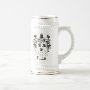 Trumbull Wappen Bierglas