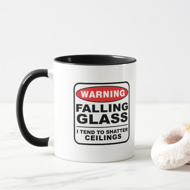 Trümmer-Decken-Kaffee-Tasse Tasse (Mit Donut)