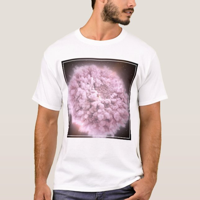 Trümmerwolke aus zwei Neutronenstern T-Shirt (Vorderseite)