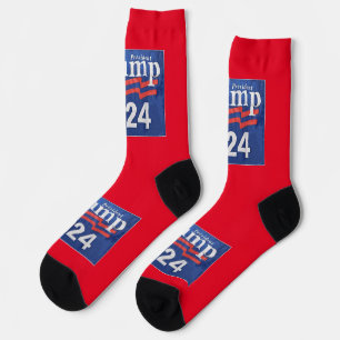Trump2024 Flag Socks Socken