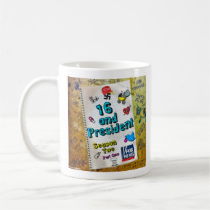 TRUMP "16 UND PRÄSIDENT" KAFFEETASSE