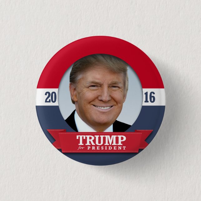 Trump 2016 button (Vorderseite)