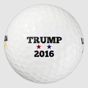 Trump 2016 golfball