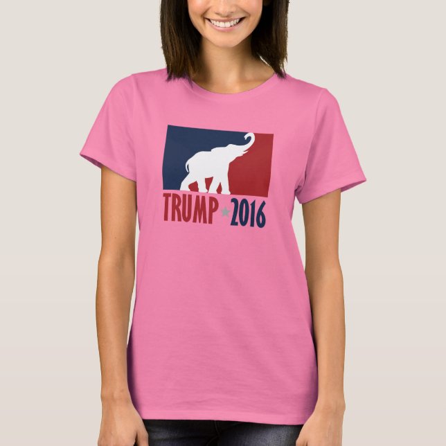 Trump 2016 Pro GOP Kandidatendesign T-Shirt (Vorderseite)