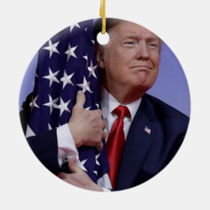 Trump 2020 4 Weitere Jahre Keramik Ornament
