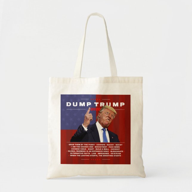 Trump 2020-Abbildung Tragetasche (Vorne)