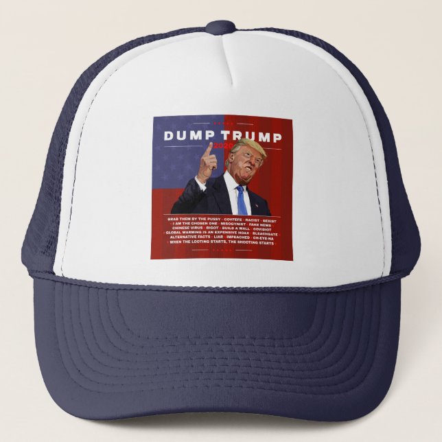 Trump 2020-Abbildung Truckerkappe (Vorderseite)