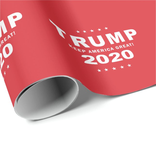 TRUMP 2020 - Behalt America Great Geschenkpapier (Rolleneckpunkt)
