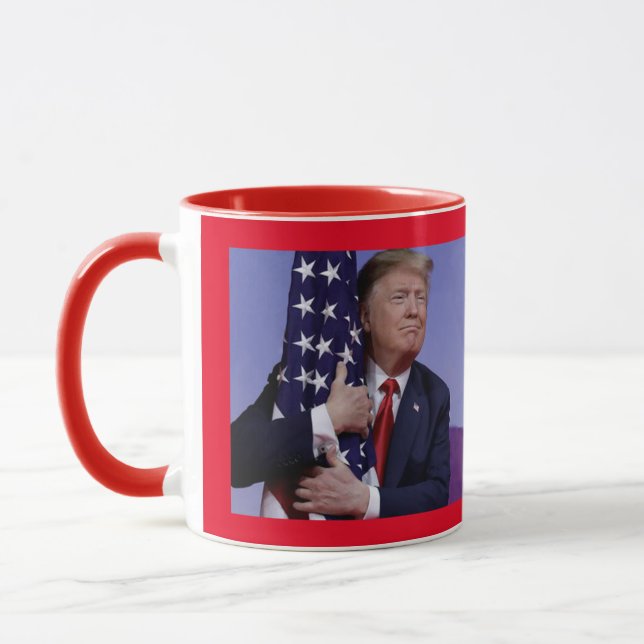Trump 2020 - Behalt Amerika groß Tasse (Links)