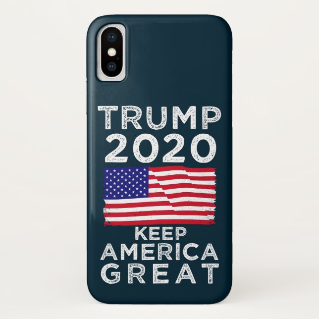 Trump 2020: Behalt Amerika Großes Case-Mate iPhone Hülle (Rückseite)