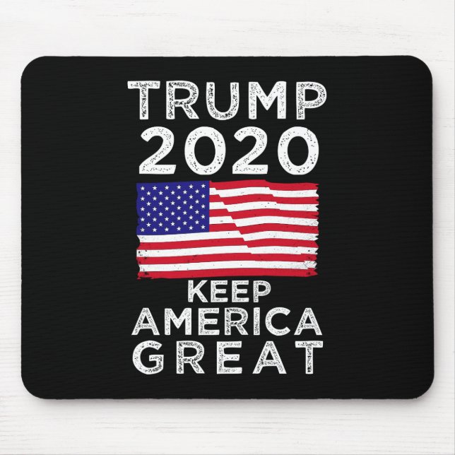 Trump 2020: Behalt Amerika Großes Mousepad (Vorne)
