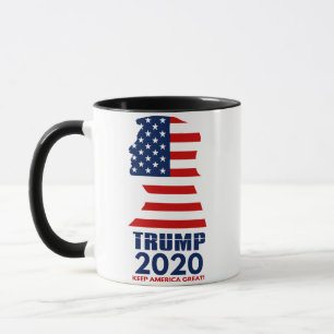 Trump 2020 Behalte Amerika wieder Tasse
