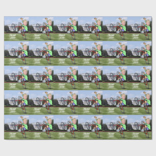 TRUMP 2020-BIKE GESCHENKPAPIER