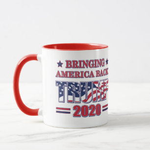 Trump 2020 bringt Amerika zurück Tasse