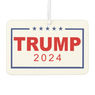 Trump 2020 Classic Rectangle Logo Autolufterfrischer