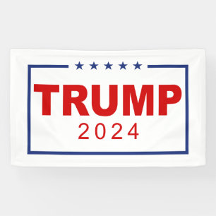 Trump 2020 Classic Rectangle Logo Banner