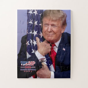 Trump 2020 Das Beste ist noch nicht zu erwarten Puzzle