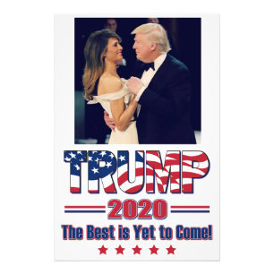 Trump 2020 Das Beste kommt noch Fotodruck