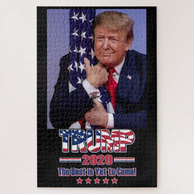 Trump 2020 - Das Beste steht noch bevor Puzzle (Vertikal)