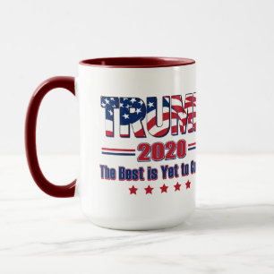 Trump 2020 Das Beste steht noch bevor Tasse