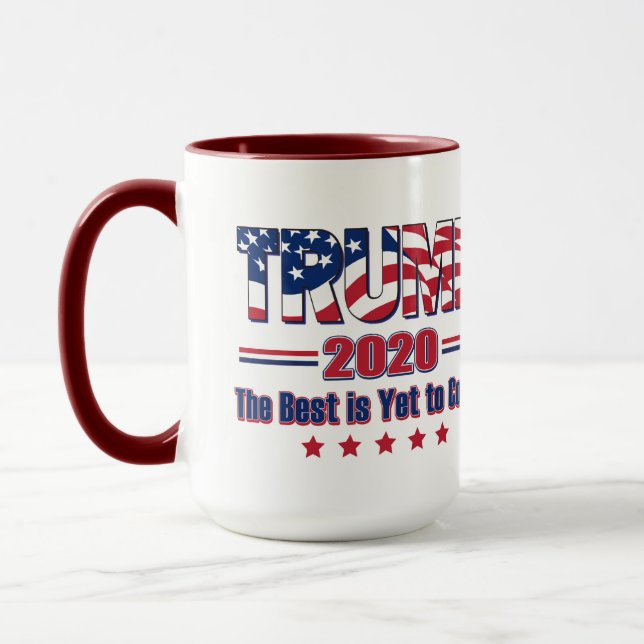 Trump 2020 Das Beste steht noch bevor Tasse (Links)