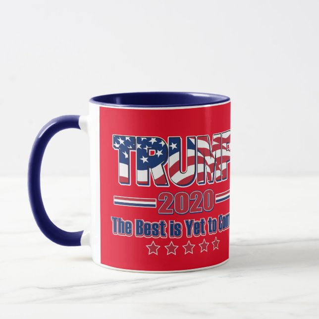 Trump 2020 Das Beste steht noch bevor Tasse (Links)
