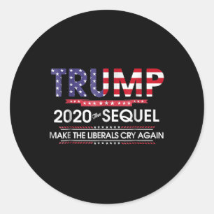Trump 2020: Der Sequel bringt die Liberalen wieder Runder Aufkleber