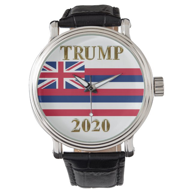 TRUMP 2020 HAWAII WATCH ARMBANDUHR (Vorderseite)