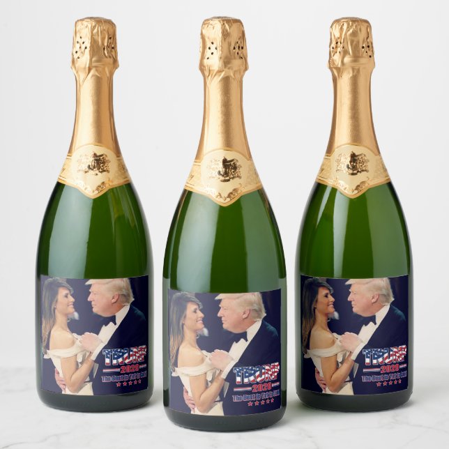 Trump 2020 ist das Beste, was noch kommen wird (Flaschen)