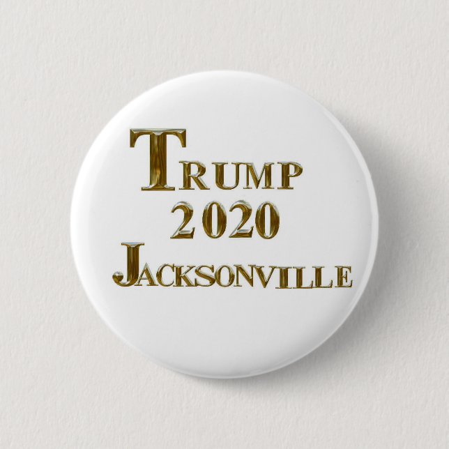 TRUMP 2020 JACKSONVILLE BUTTON (Vorderseite)