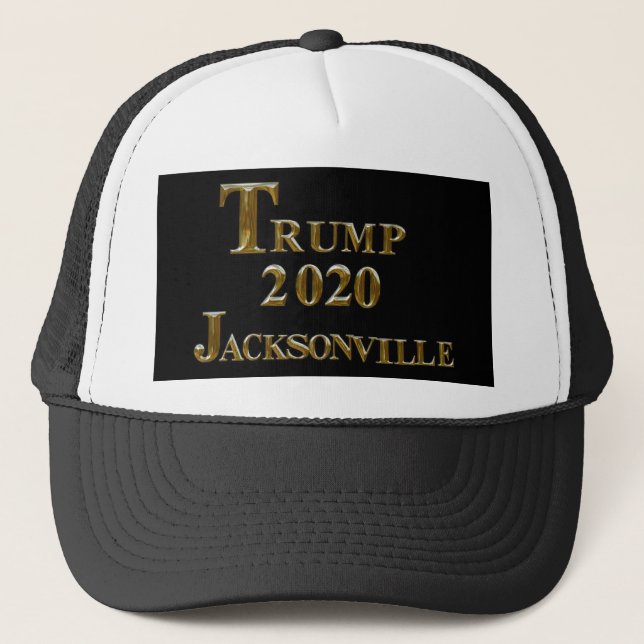 TRUMP 2020 JACKSONVILLE TRUCKERKAPPE (Vorderseite)