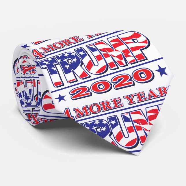 Trump 2020 krawatte (Gerollt)