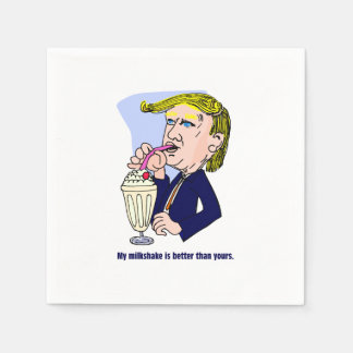 Trump 2020 - Mein Milchshake ist besser als deins Serviette