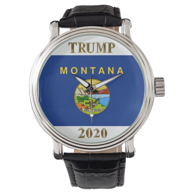 TRUMP 2020 MONTANA WATCH ARMBANDUHR (Vorderseite)