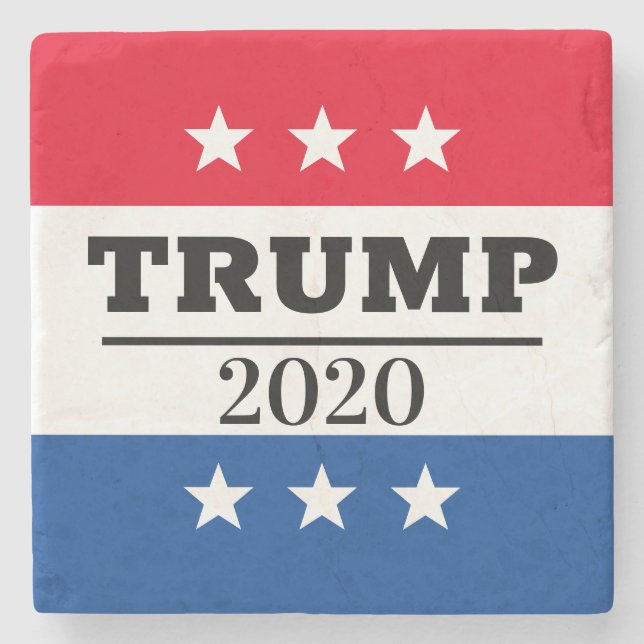 TRUMP 2020 STEINUNTERSETZER (Vorderseite)