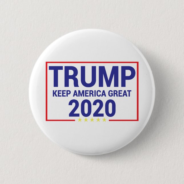 Trump 2020, Trump 2020 Behielt Amerika groß Button (Vorderseite)