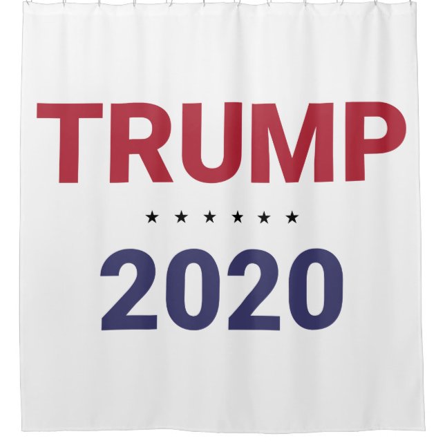 Trump 2020 (US-Wahl) Duschvorhang (Vorderseite)