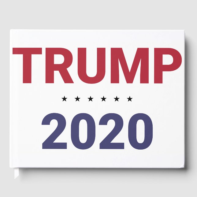 Trump 2020 (US-Wahl) Gästebuch (Vorderseite)