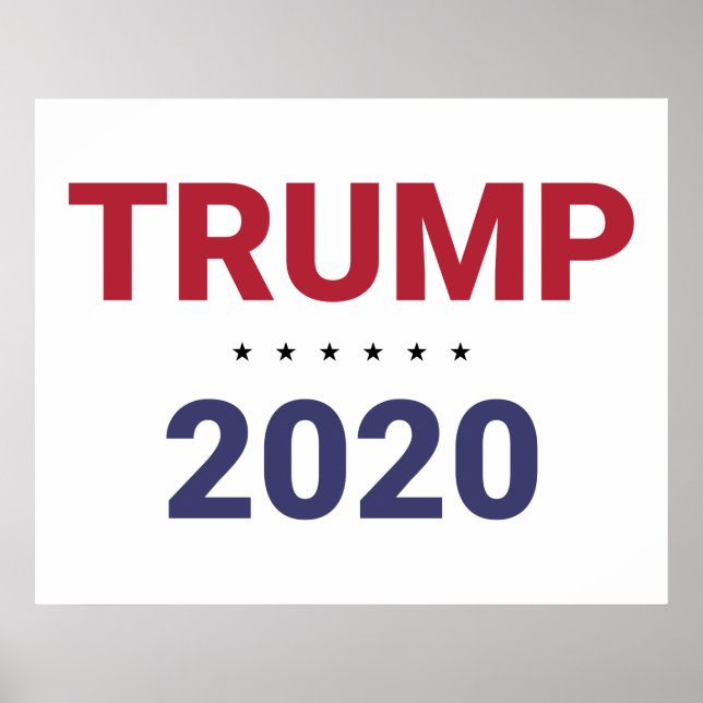 Trump 2020 (US-Wahl) Poster (Vorne)