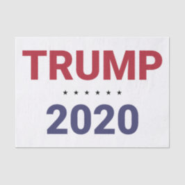 Trump 2020 (US-Wahl) Seidenpapier