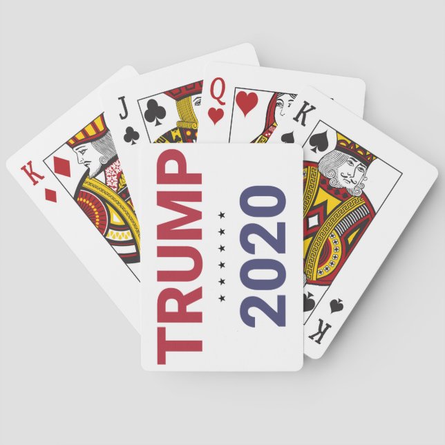Trump 2020 (US-Wahl) Spielkarten (Rückseite)