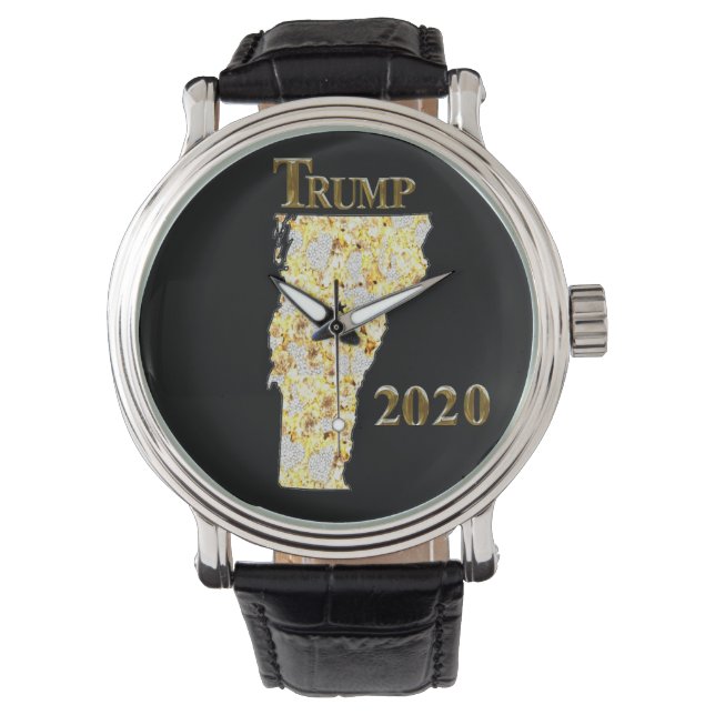 TRUMP 2020 VERMONT WATCH ARMBANDUHR (Vorderseite)