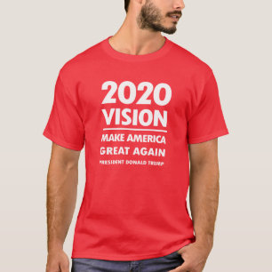 Trump 2020 Vision Wahlkampfveranstaltung Geschenki T-Shirt