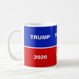Trump 2020 zu Blue Red and White Kaffeetasse