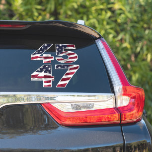 Trump 2024 45 47 Vintage USA Aufkleber