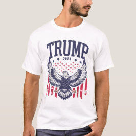 Trump 2024 America Bald Eagle Pro Trump T-Shirt