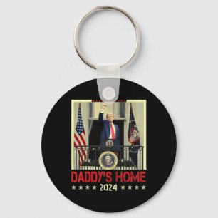 Trump 2024: Amerika Ck Daddys Zuhause Trump 2024 Schlüsselanhänger